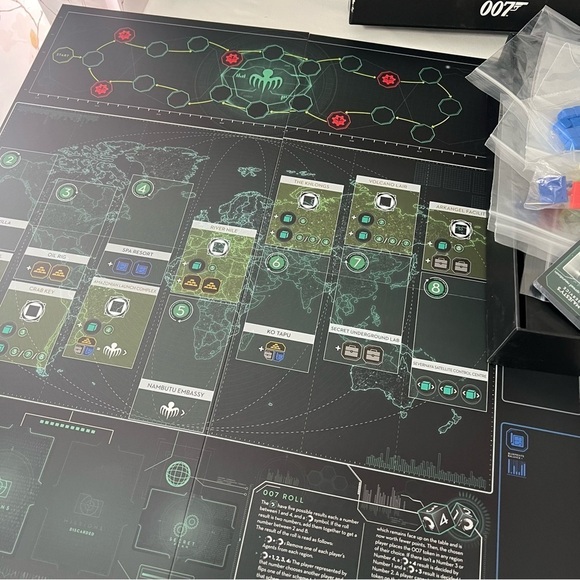 Spectre 007 JAMES BOND Board Game Strategy Challenging New In Box 2-4 Players - Picture 6 of 11